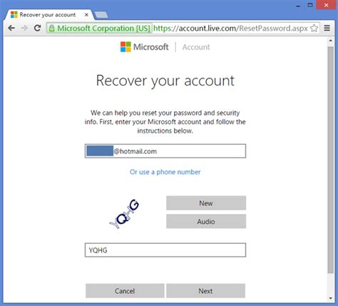 Recover an account protected by 2